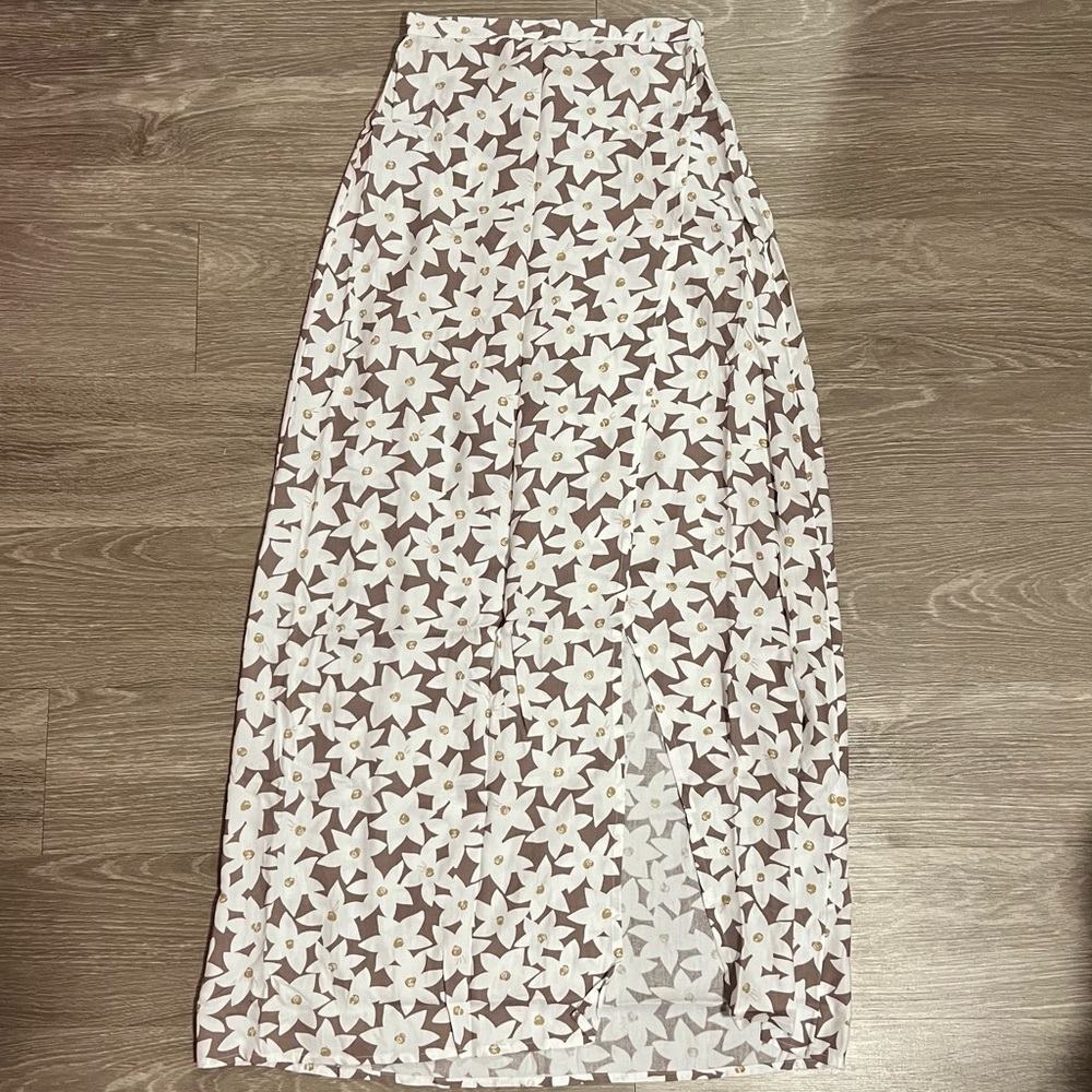 BILLABONG FLORAL MIDI SKIRT